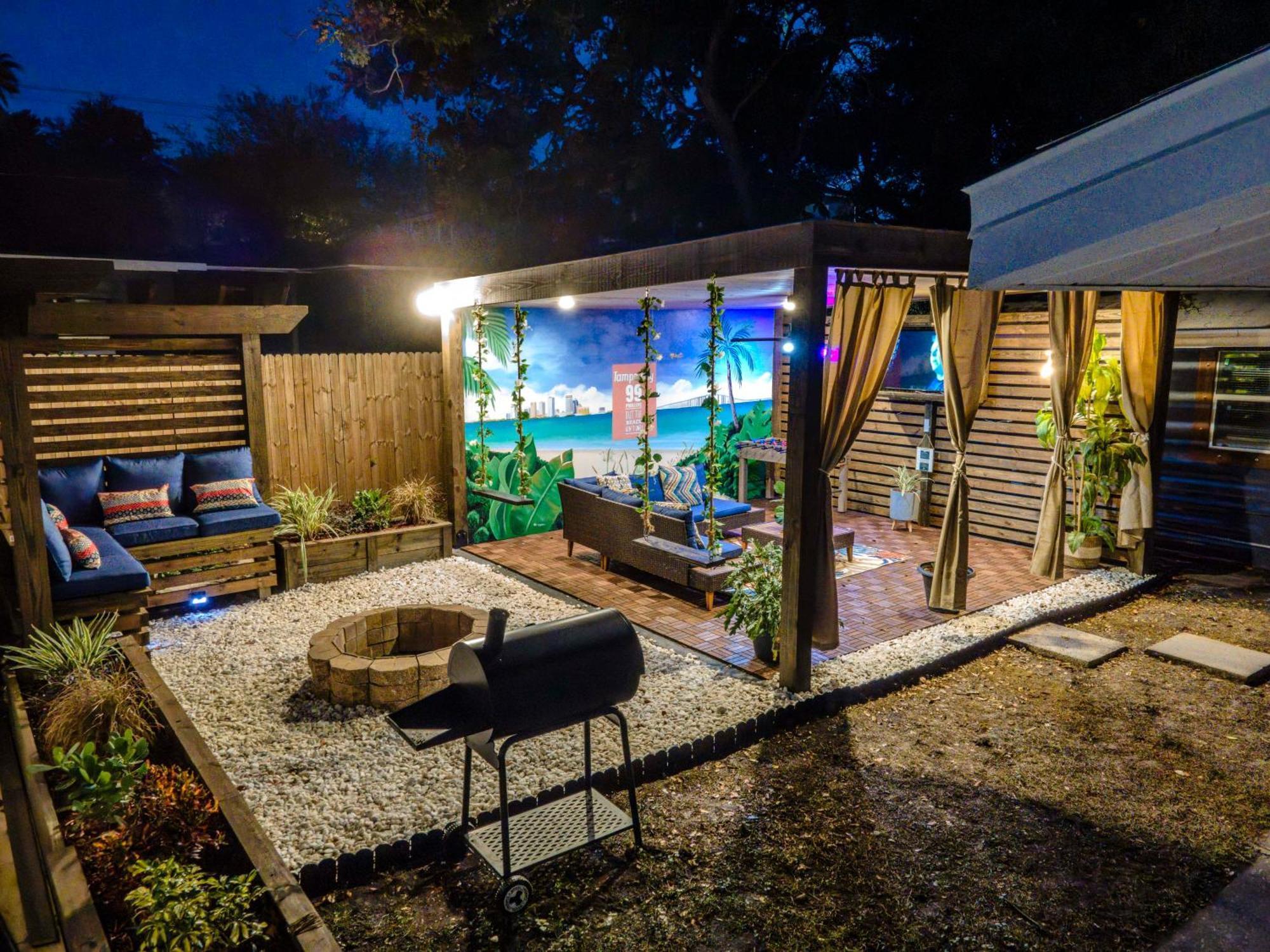 Luxury 5-Br House, Tampa Downtown With Cottage Kültér fotó